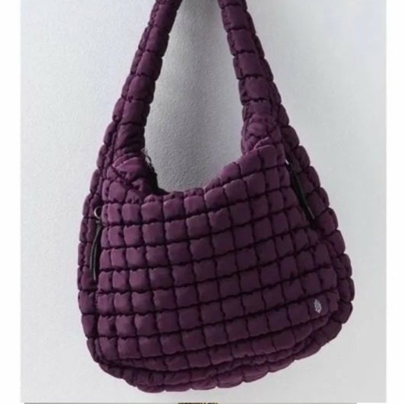 FP Movement Quilted Carryall Free People - Purple - Picture 1 of 5